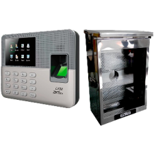 ZK LX50 - PAQUETE CTRL ASISTENCIA USB/ ADMINISTRACION ARCHIVOS EN EXCEL Y CAJA DE PROTECCION EN ACERO INOXIDABLE